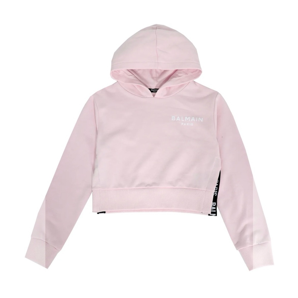 Balmain Paris Pink Hoodie